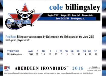 2016 Grandstand NY-Penn League All-Star Game North/South #NNO Cole Billingsley Back