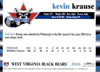 2016 Grandstand NY-Penn League All-Star Game North/South #NNO Kevin Krause Back