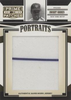 2005 Donruss Prime Patches - Portraits Jumbo Swatch #P-26 Dwight Gooden Front