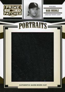 2005 Donruss Prime Patches - Portraits Jumbo Swatch #P-40 Mark Buehrle Front