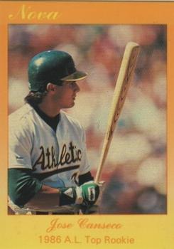 1990 Star Nova #60 Jose Canseco Front