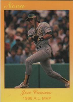 1990 Star Nova #61 Jose Canseco Front