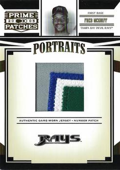 2005 Donruss Prime Patches - Portraits Number Patch #P-68 Fred McGriff Front