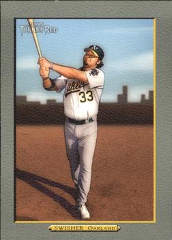 2005 Topps Turkey Red #148 Nick Swisher Front