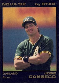 1992 Star Nova - Promos #NNO Jose Canseco Front