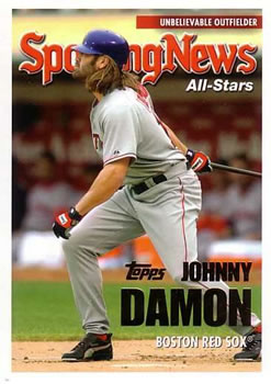 2005 Topps Updates & Highlights #UH151 Johnny Damon Front