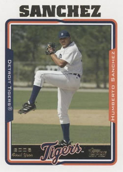 2005 Topps Updates & Highlights #UH232 Humberto Sanchez Front
