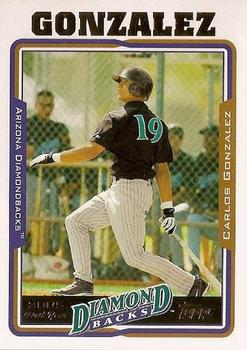 2005 Topps Updates & Highlights #UH298 Carlos Gonzalez Front
