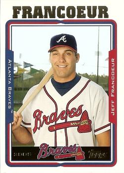 2005 Topps Updates & Highlights #UH2 Jeff Francoeur Front