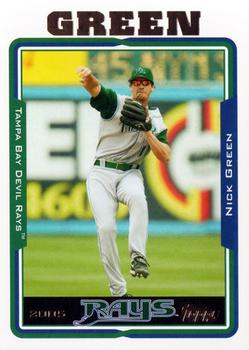 2005 Topps Updates & Highlights #UH47 Nick Green Front