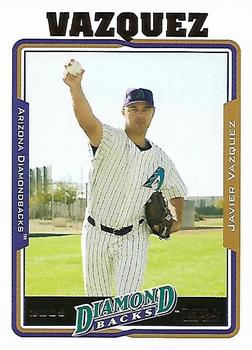 2005 Topps Updates & Highlights #UH82 Javier Vazquez Front