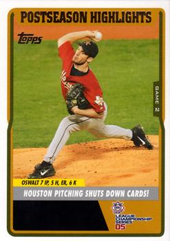 2005 Topps Updates & Highlights #UH127 Roy Oswalt Front