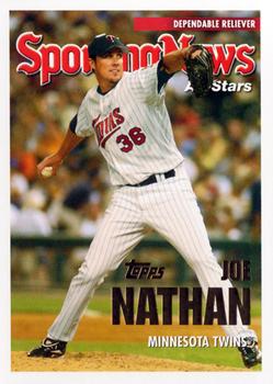 2005 Topps Updates & Highlights #UH156 Joe Nathan Front