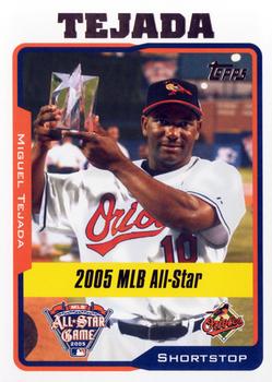 2005 Topps Updates & Highlights #UH179 Miguel Tejada Front