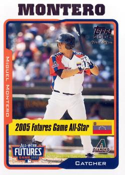 2005 Topps Updates & Highlights #UH208 Miguel Montero Front