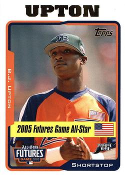 2005 Topps Updates & Highlights #UH213 B.J. Upton Front