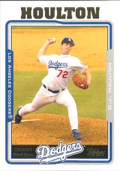 2005 Topps Updates & Highlights #UH230 D.J. Houlton Front