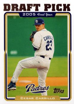 2005 Topps Updates & Highlights #UH316 Cesar Carrillo Front