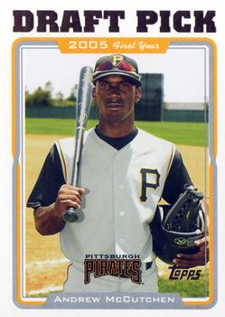 2005 Topps Updates & Highlights #UH329 Andrew McCutchen Front