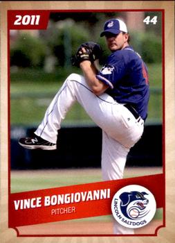2011 Lincoln Saltdogs #NNO Vince Bongiovanni Front