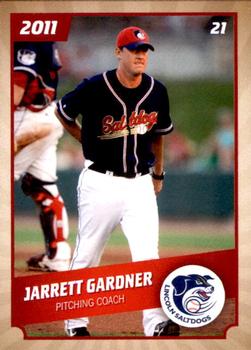 2011 Lincoln Saltdogs #NNO Jarrett Gardner Front