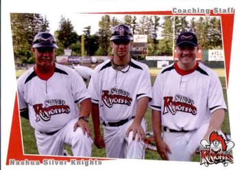 2011 Grandstand Nashua Silver Knights #NNO B.J. Neverett / Mike Chambers / Clay Jenkins Front