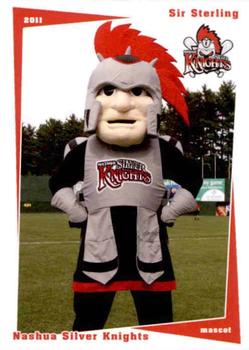 2011 Grandstand Nashua Silver Knights #NNO Sir Sterling Front