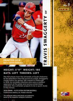 2018 Panini Elite Extra Edition #9 Travis Swaggerty Back