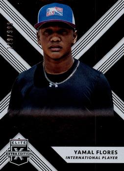 2018 Panini Elite Extra Edition #186 Yamal Flores Front
