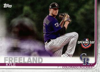 2019 Topps Opening Day #2 Kyle Freeland Front