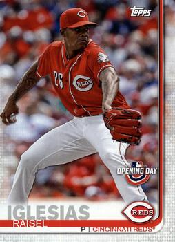 2019 Topps Opening Day #27 Raisel Iglesias Front