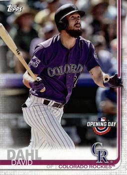 2019 Topps Opening Day #29 David Dahl Front