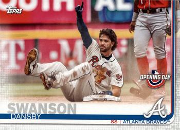 2019 Topps Opening Day #38 Dansby Swanson Front