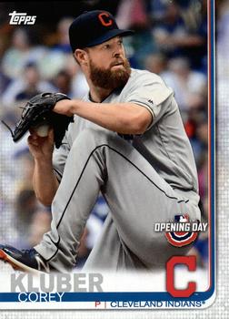 2019 Topps Opening Day #52 Corey Kluber Front