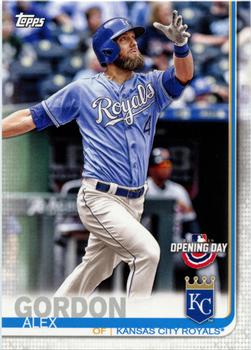 2019 Topps Opening Day #58 Alex Gordon Front