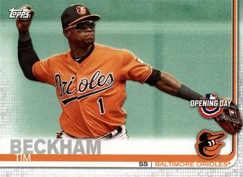 2019 Topps Opening Day #64 Tim Beckham Front