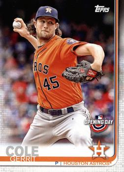 2019 Topps Opening Day #73 Gerrit Cole Front