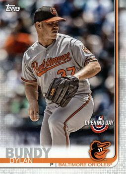 2019 Topps Opening Day #80 Dylan Bundy Front