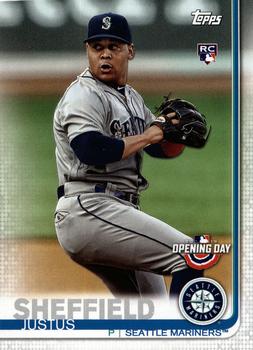 2019 Topps Opening Day #88 Justus Sheffield Front