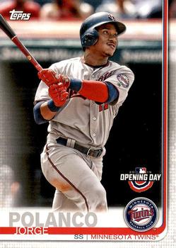 2019 Topps Opening Day #110 Jorge Polanco Front