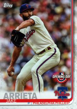 2019 Topps Opening Day #179 Jake Arrieta Front