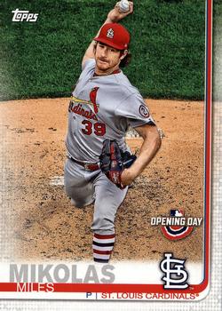 2019 Topps Opening Day #190 Miles Mikolas Front