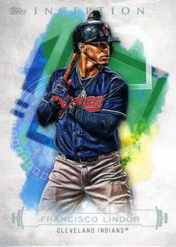 2019 Topps Inception #17 Francisco Lindor Front