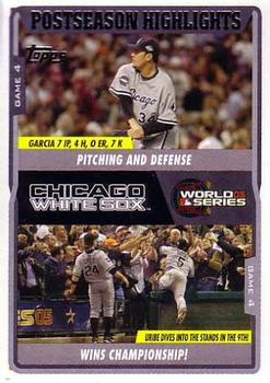 Chicago White Sox 2005 World Series Champions Commemorative Topps Gift Set Cards