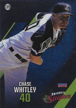 2018 Choice Gwinnett Stripers #33 Chase Whitley Front
