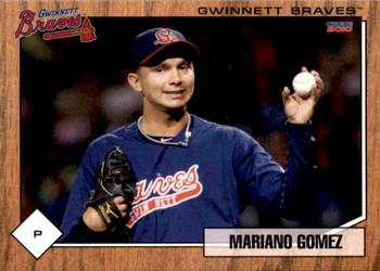 2010 Choice Gwinnett Braves #8 Mariano Gomez Front