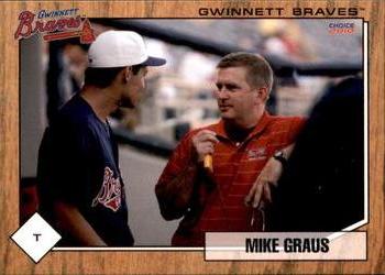 2010 Choice Gwinnett Braves #30 Mike Graus Front