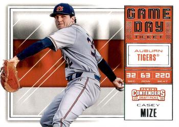 2018 Panini Contenders Draft Picks - Game Day Tickets #3 Casey Mize Front