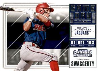 2018 Panini Contenders Draft Picks - Game Day Tickets #5 Travis Swaggerty Front