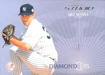 2005 Donruss Studio - Diamond Cuts #DC-9 Mike Mussina Front